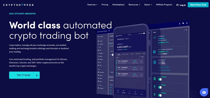 Cryptohopper - Trading bot en Portfolio Manager - Google Play